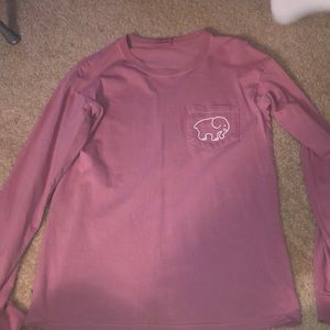 Dusty Rose Ivory Ella long sleeve tee